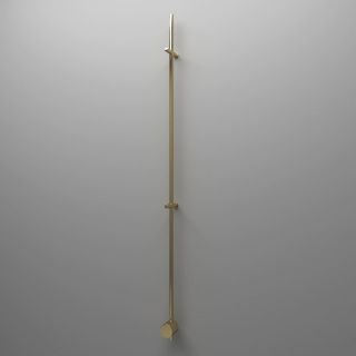 Электрический полотенцесушитель Broner Bruno BV.007.170.0000.G 170 см с кнопкой золото